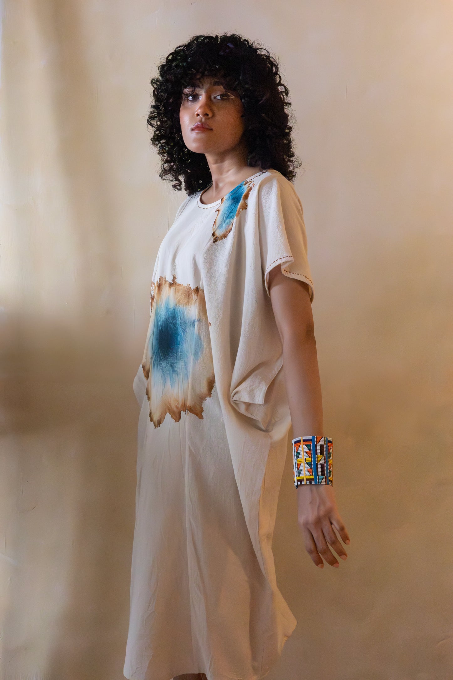 Coral Mandala Dress
