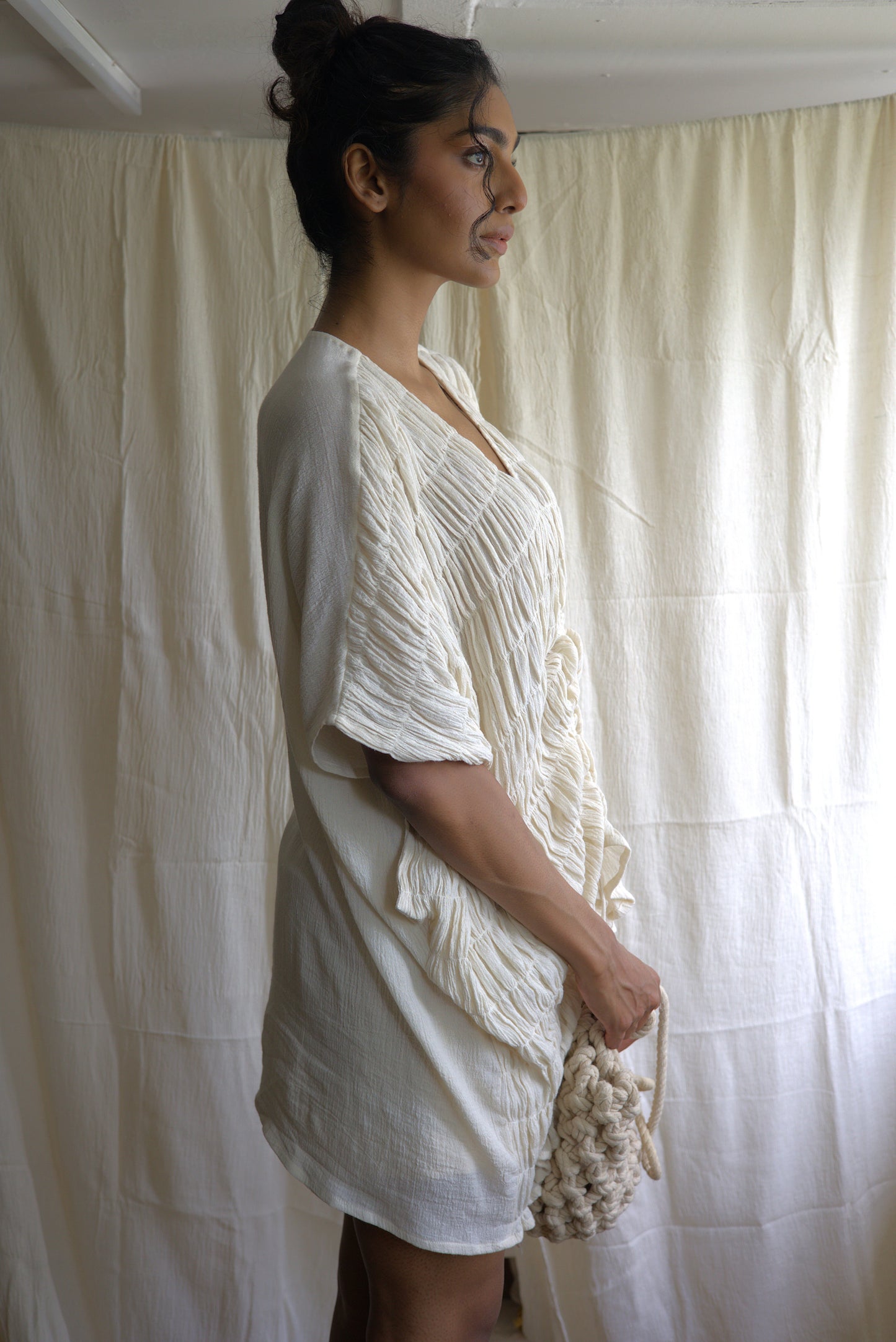 Ruched Beach String Top
