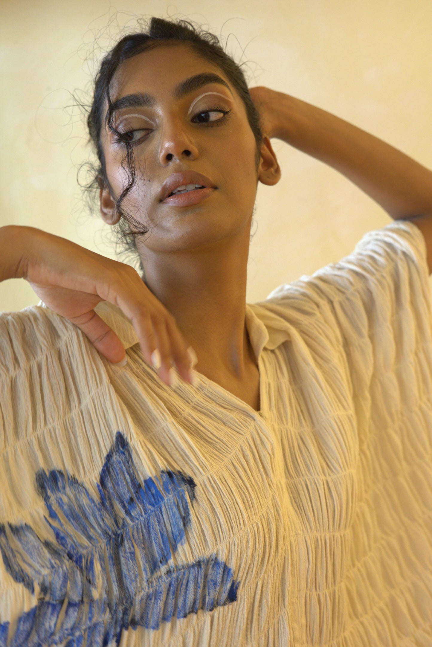 Ruched Freedom Collard Top