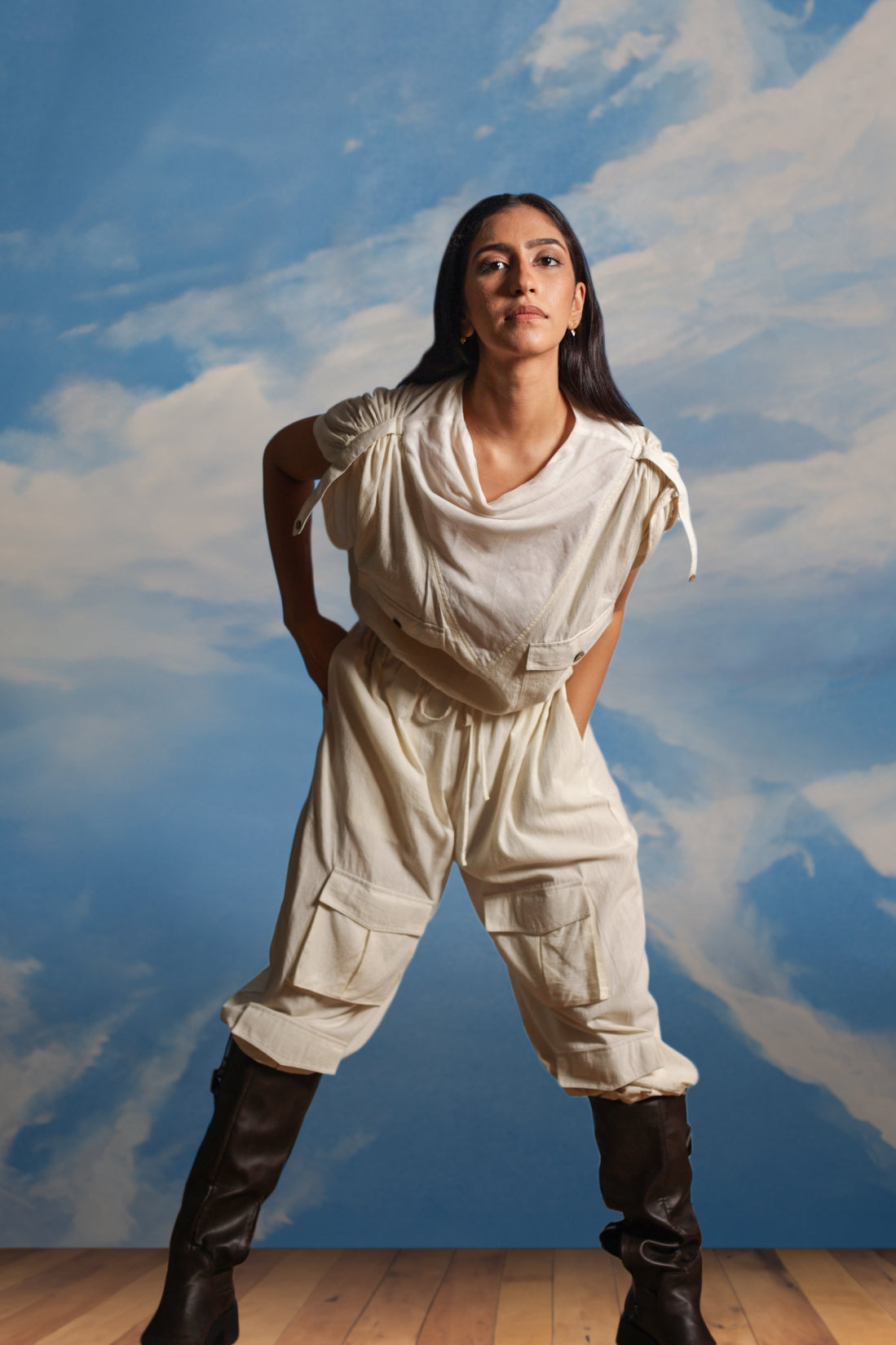 Skyward Shift Top