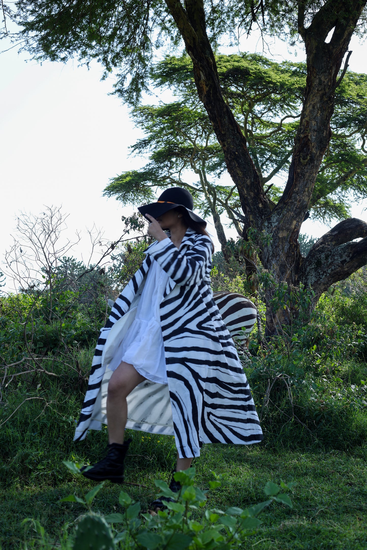 The Whispering White Layered Dress