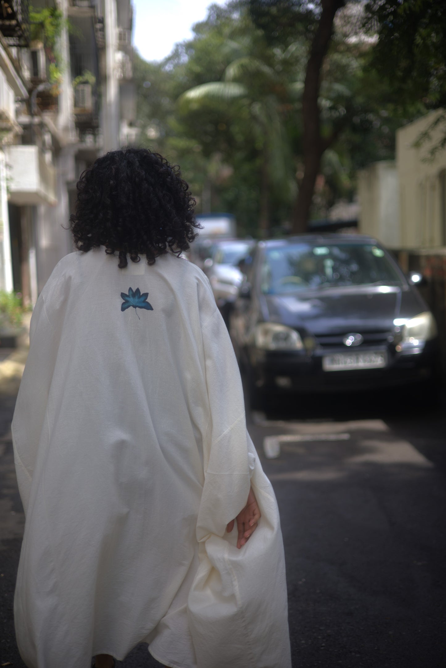 Blue Lotus Kaftan Dress
